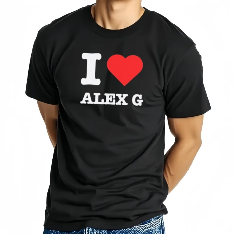 

Футболка I Love Alex G Heart Band