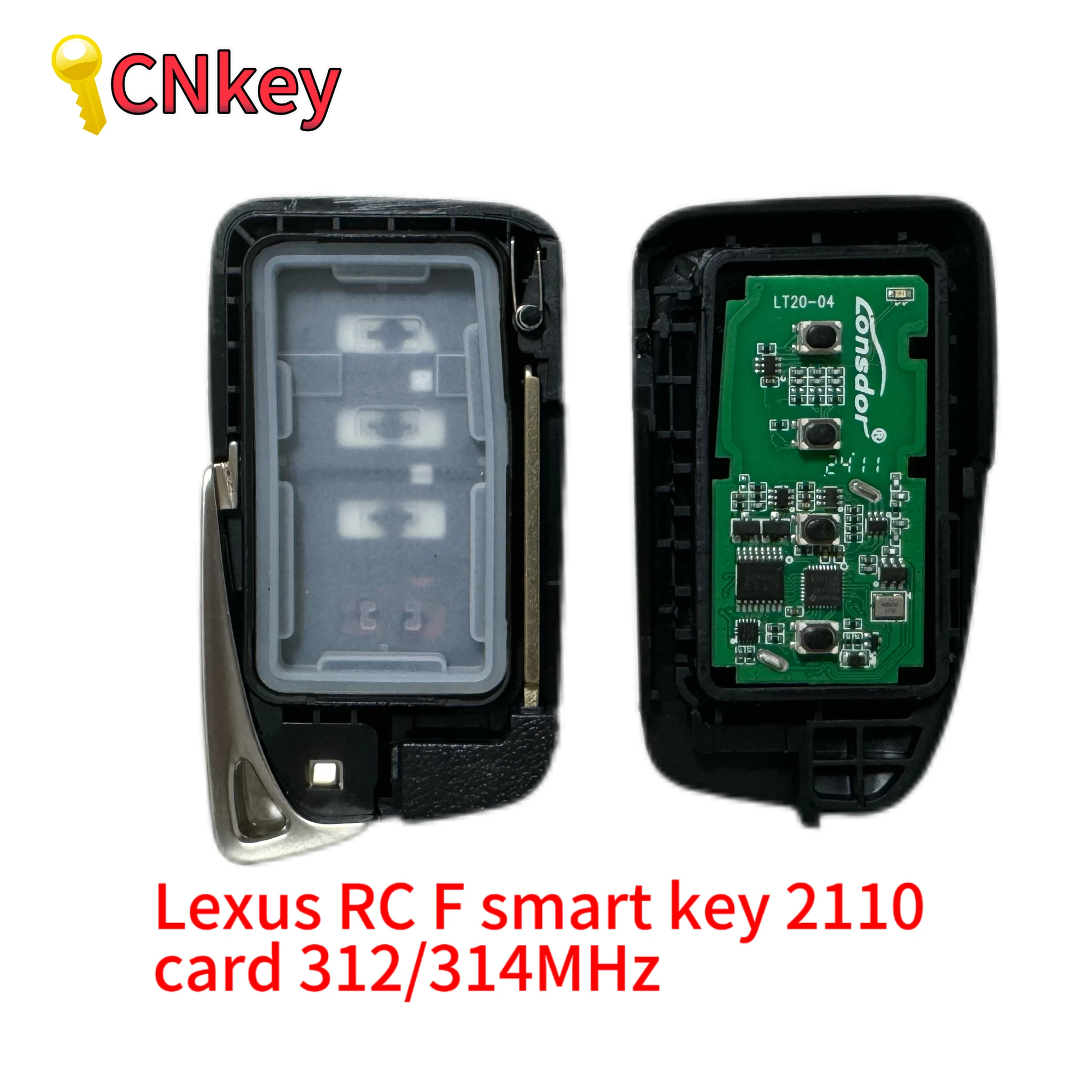 Lexus RC F smart key 2110 card 312/314MHz