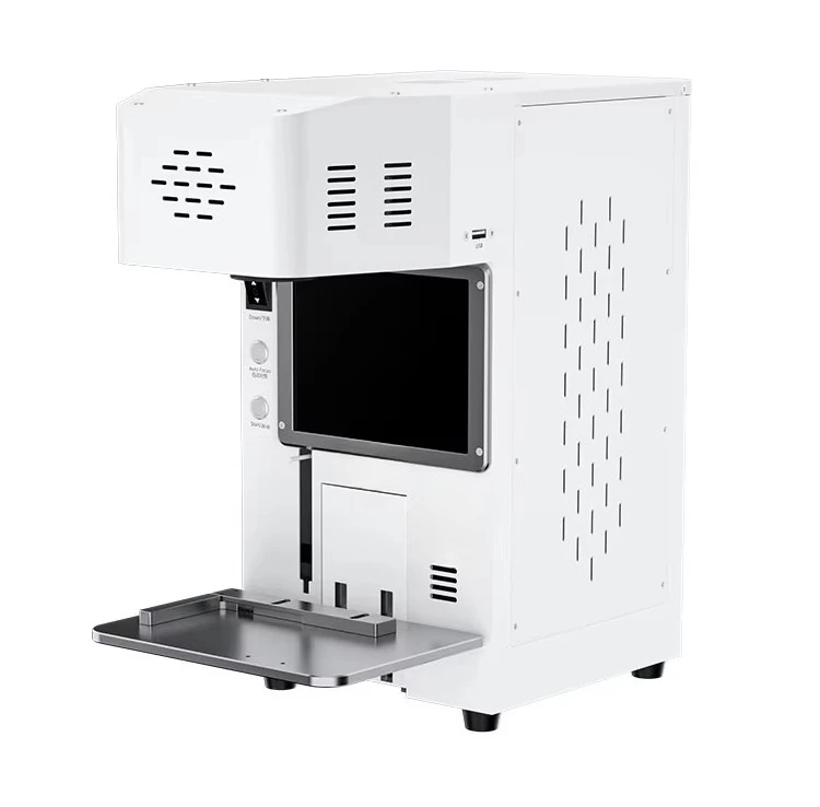 TBK-958F 20W Mini Auto OCA Cutting Engraving Marking Printing Machine for DIY Phone Repairing CNC Cutting