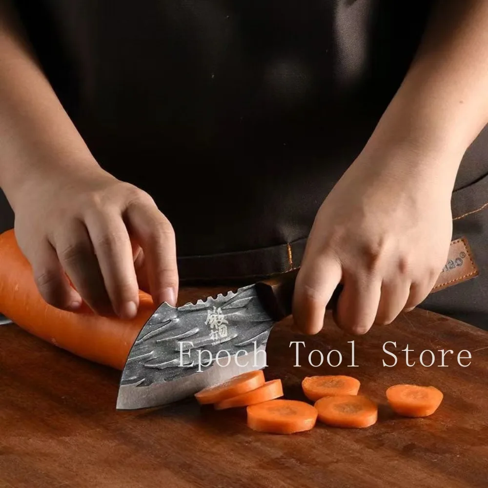

Meat Cleaver Kitchen Chef Knives Handmade Forged Boning Butcher Knife Wooden Handle Kitchen Accessories