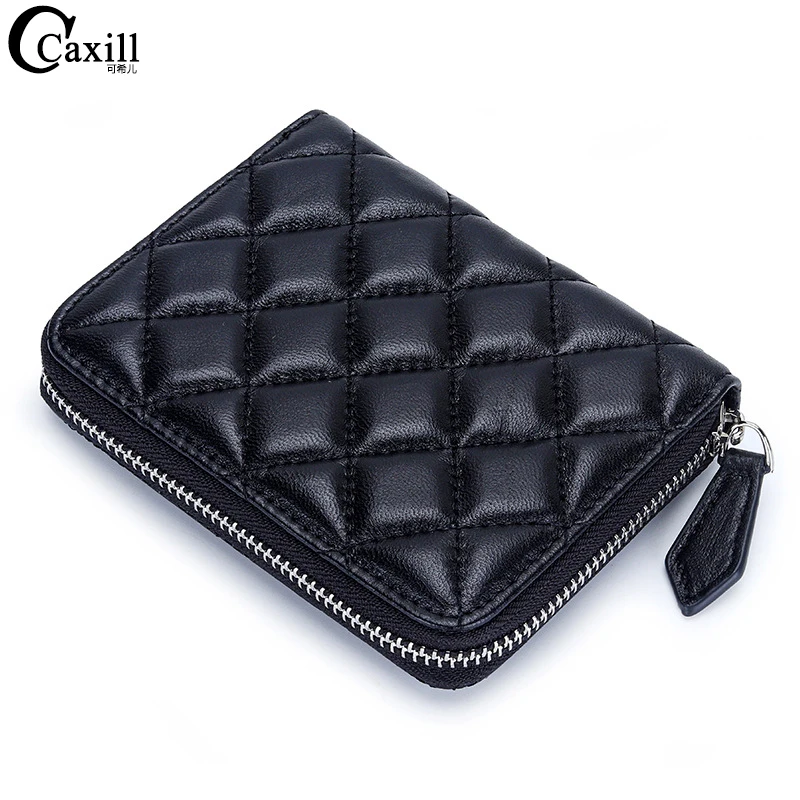 

Brand New Arrivals Sheep Skin ID Passport Holders High Quality Embroidered Quilted Women Card Wallets Unisex Credit Card Holder