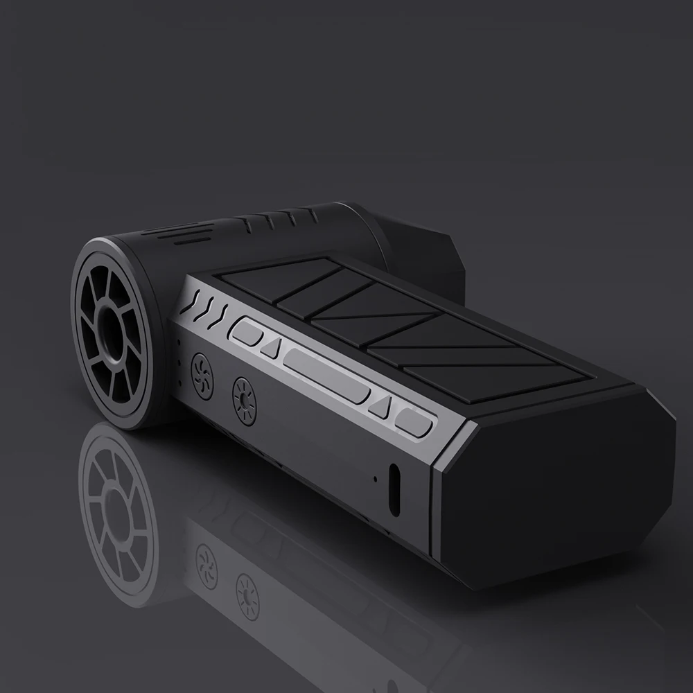 منفاخ منفضة الهواء الاحترافي |   رياح عاصفة لاسلكية متعددة المشاهد لتفصيل السيارة/لوحة المفاتيح/ورشة العمل |    نظام تنبيه السلامة LED