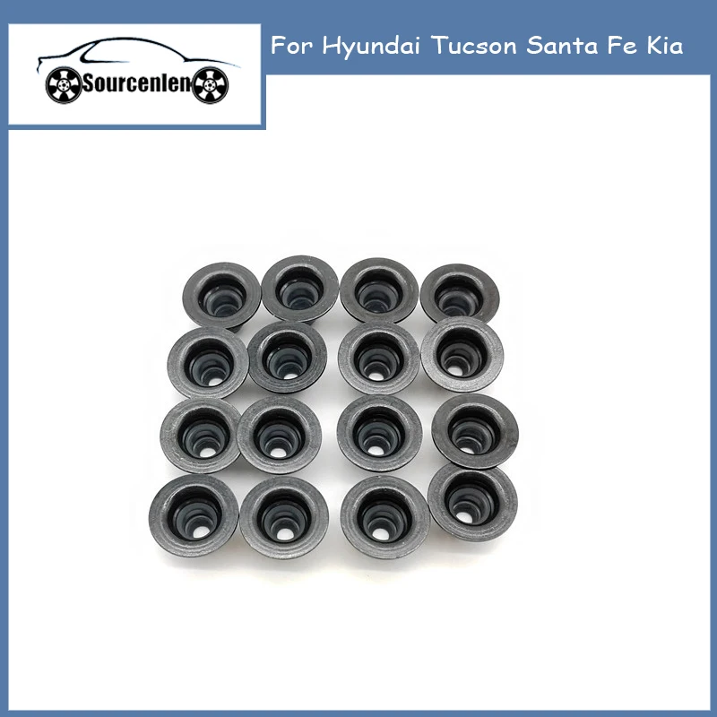 

Совершенно новый 2222427900 22224-27900 16 шт. сальники штока клапана для Hyundai Tucson Santa Fe для Kia