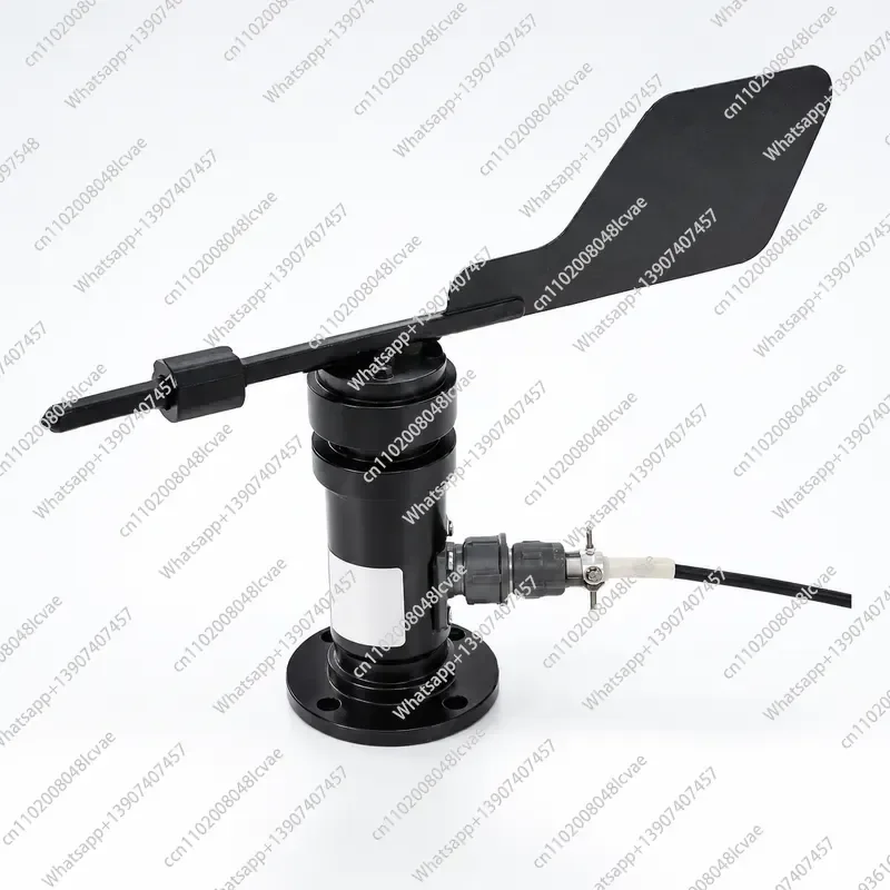 Outdoor RS485 Modbus Wind Direction Sensor 360 Degree Vane DC 3-24V 4-20mA 0-5V