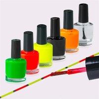 15ML Fluorescent Paint For DIY Floats Tail Painting Visible Fishing Float Tip Fast Dry Paint Buoy Tail Repairing Tool