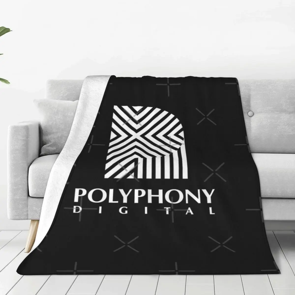 Polyphony Digital Four Seasons Universal Blanket Fireplace Can Be LaidChristmas Present