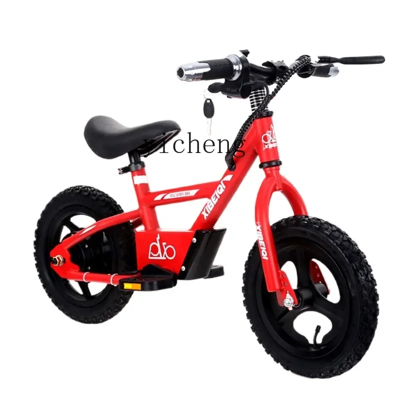 

Tqh Children's Electric Sliding Bicycle Balance Toy E-Sports Car Children's Electric Car Two Wheels