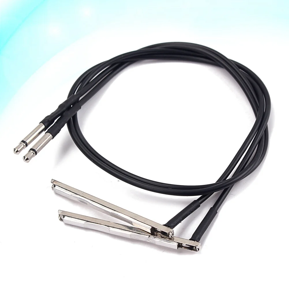 

2 PCS EQ Pickup Stick Bars Piezo Bridge Pickup Stick Piezo Cable for Cigar Box Guitar Folk/ Acoustic Guitar 3 String Guitar