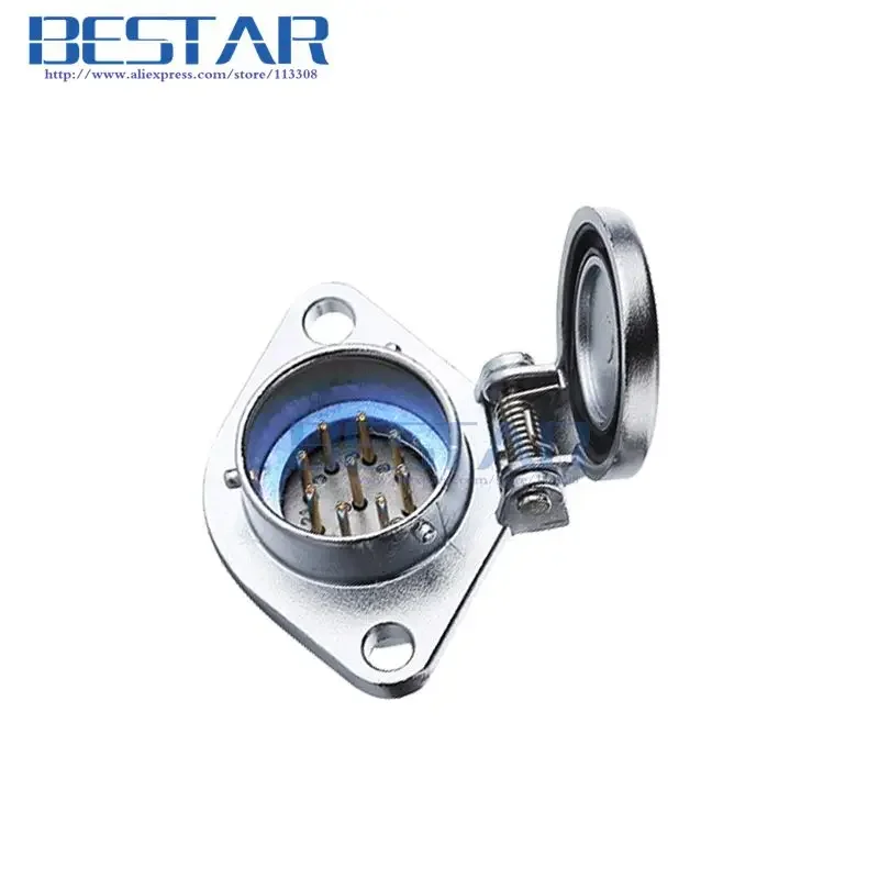 IP68 الغطاء الواقي الغبار ، ذكر المقبس موصل مقاوم للماء ، موصلات الكابلات الصناعية 2 دبابيس 3 دبابيس 4 دبابيس 5 دبابيس 7 دبابيس