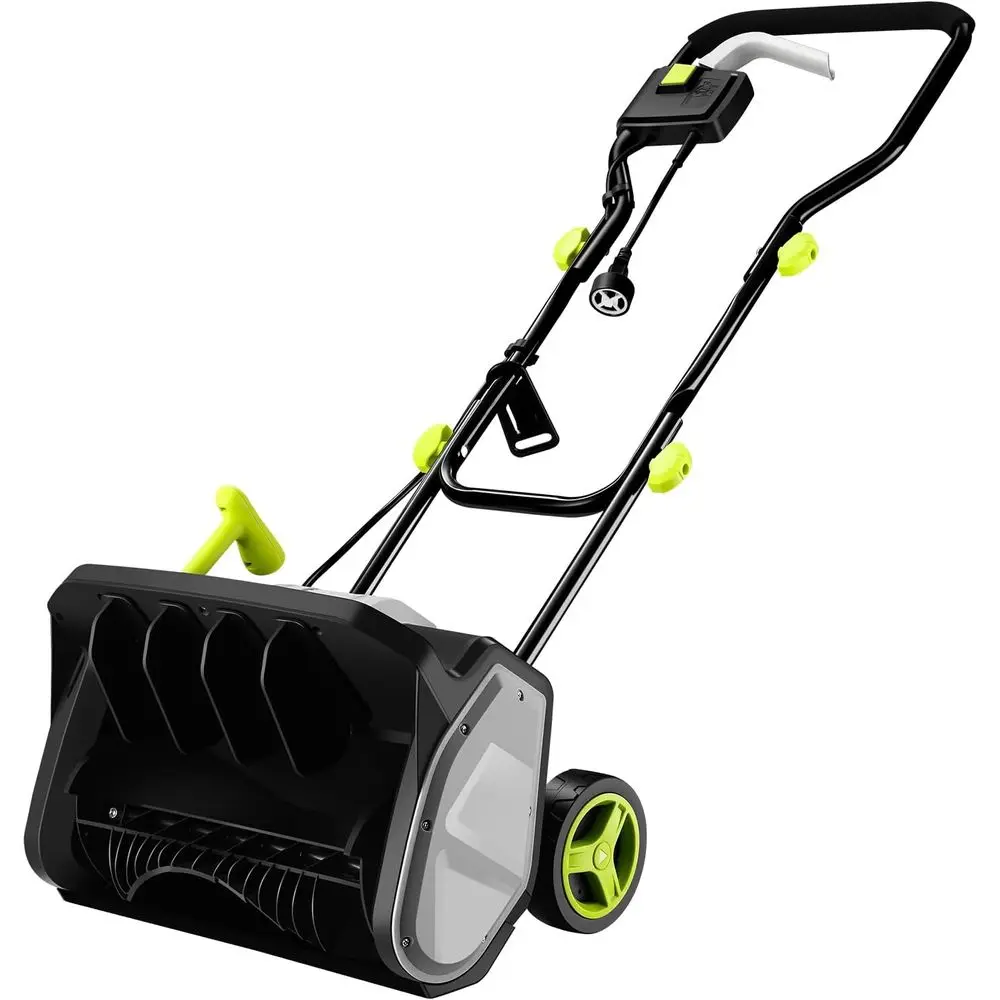 

Electric Shovel, 12-Amp Blower 17" Wide & 6" Deep Clearing, Throws 20 T, Corded Shovel Removal Tool with Adjustable Chute or Dri