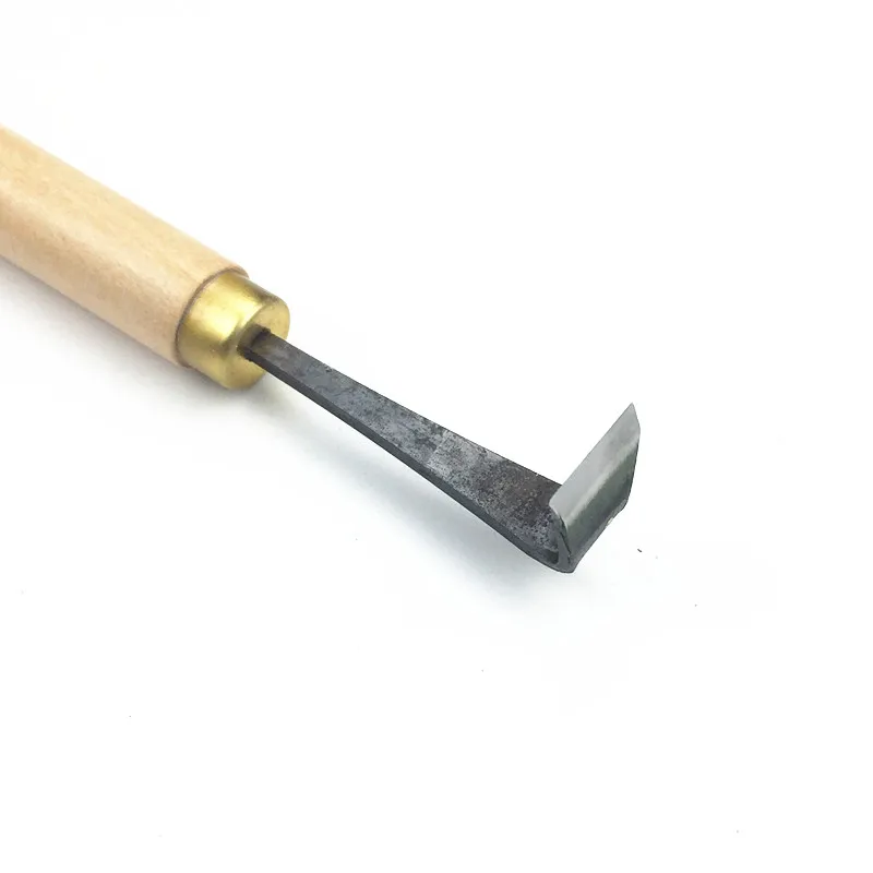 Wood Graver Handmade Knife Carving Chisel Polishing Flat Scraping Bottom Plastic Cutter Knife wood working carpenter tools