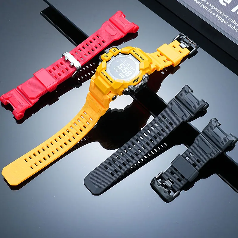 

For Casio's New Cat Man 3554 Third Generation GPR-H1000 GPR H1000-1JR/9JR Resin Silicone Rubber Watch Strap Waterproof Watchband