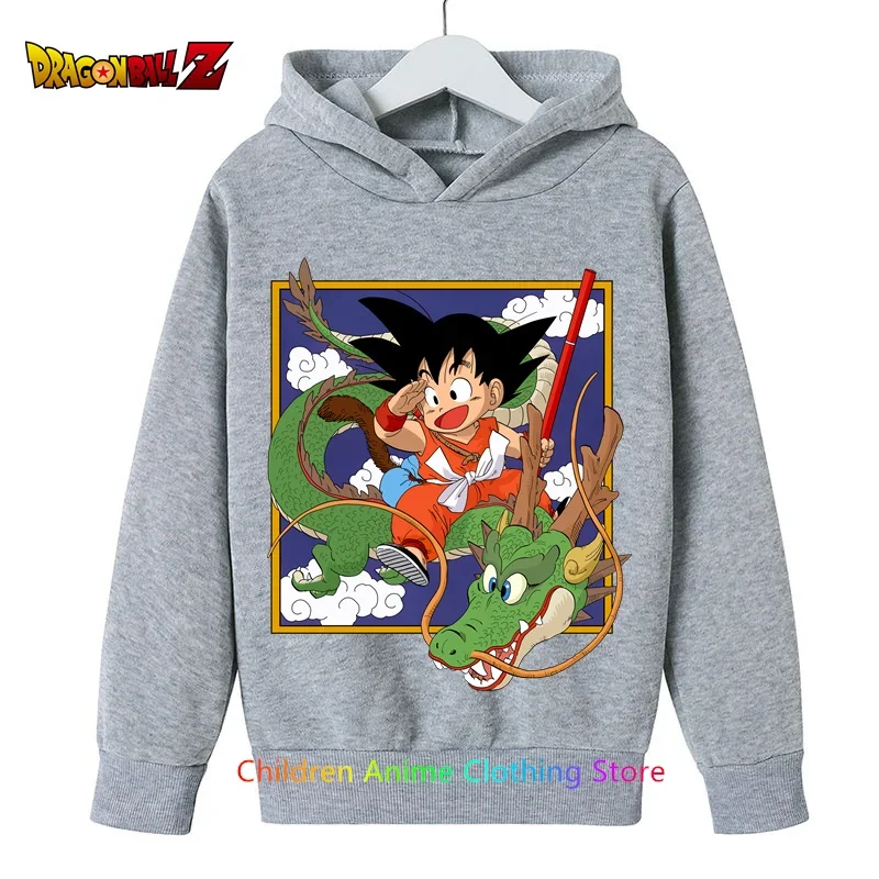 

Anime Dragon-ball Z Sweatshirt 3-13 Years Kids Hoodies Anime Clothes Goku Hoodie Boys Girls Sweatshirt Child Tracksuit Clothing