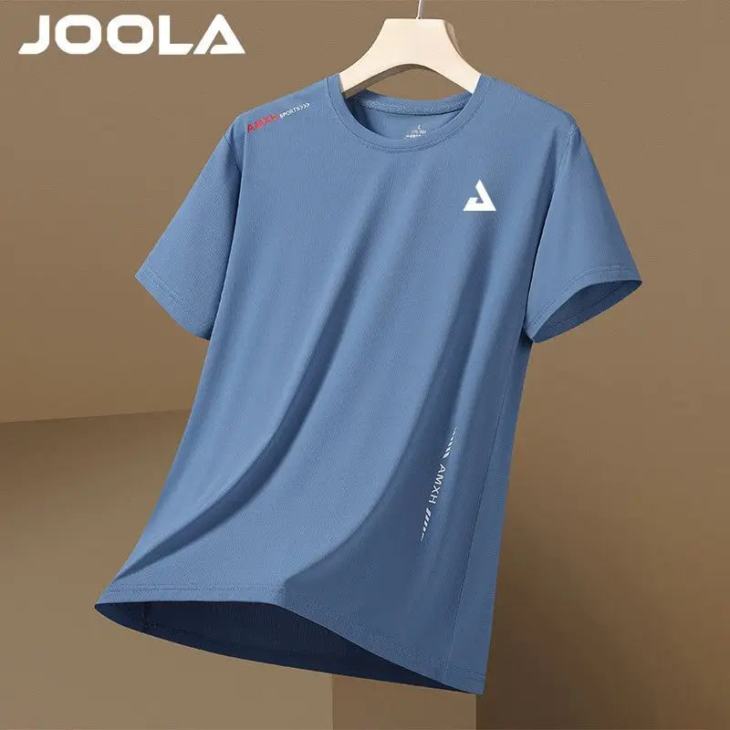 

JOOLA's new table tennis and badminton suit short sleeved T-shirt for men and women, quick drying sports suit short sleeved top