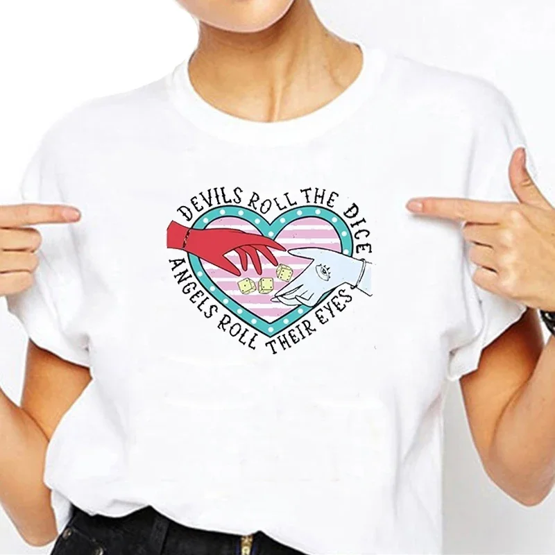 The Summer T Shirt Girls Casual Fashion  Midnights Tshirt  Retro Y2K Womens T-Shirt