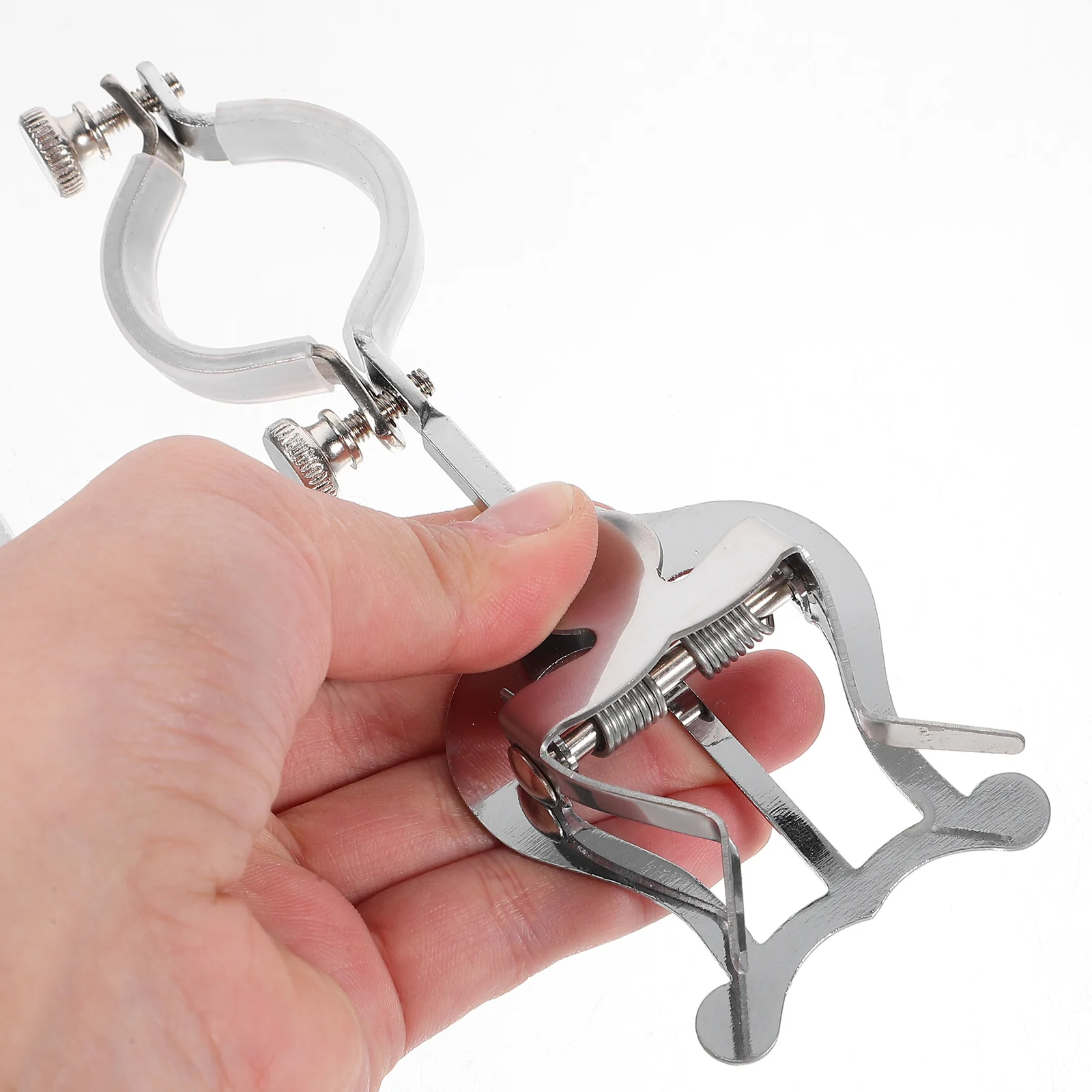 

Portable Clarinet Lyre Sheet Music Clip Metal Score Holder Instrument Accessories Fold Note Clarinet Stand Lightweight Practical