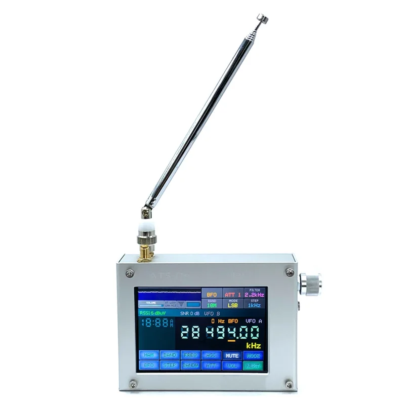 AA87 ATS Decoder Si4732 Full Band Radio Receiver FM RDS AM LW MW SW SSB Receiver With Official H-RADIO 4.2 License Code