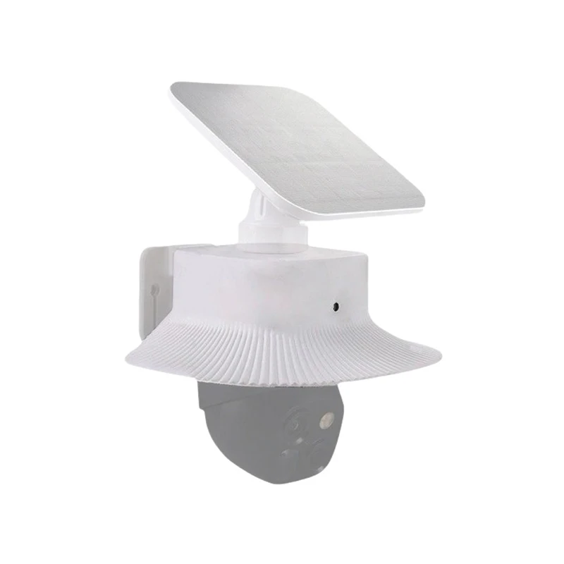 Pelindung Cuaca ABS Putih untuk Eufy S340, 17*13*4.5cm Penutup Hujan dan Matahari untuk Elektronik Konsumen