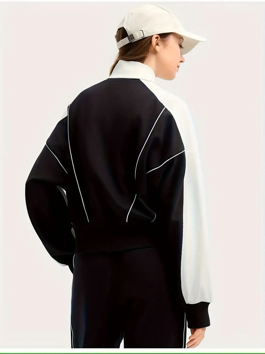 قميص نسائي رياضي بقصة ضيقة وأكمام طويلة وسحاب للارتداء النشط، قميص تشكيل كاجوال أنيق