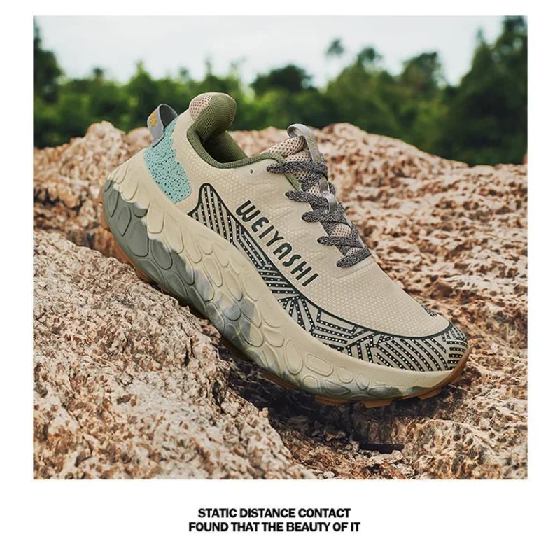 

Горячая новинка 2026: Мужские кроссовки для активного отдыха, дизайнерские кроссовки для трейлраннинга, мужские дышащие кроссовки из сетки для ходьбы и бега