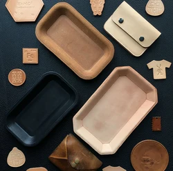 Hand-work unique design Leather shaping mould-Handcrafted leather tools-This mold is used to make leather storage trays