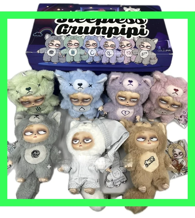 

Cute Quirky Plush Series Vinyl Toy Blind Box Trendy Collectible Figurine Home Decor Holiday Gift Niche Trend for Toys & Hobbies