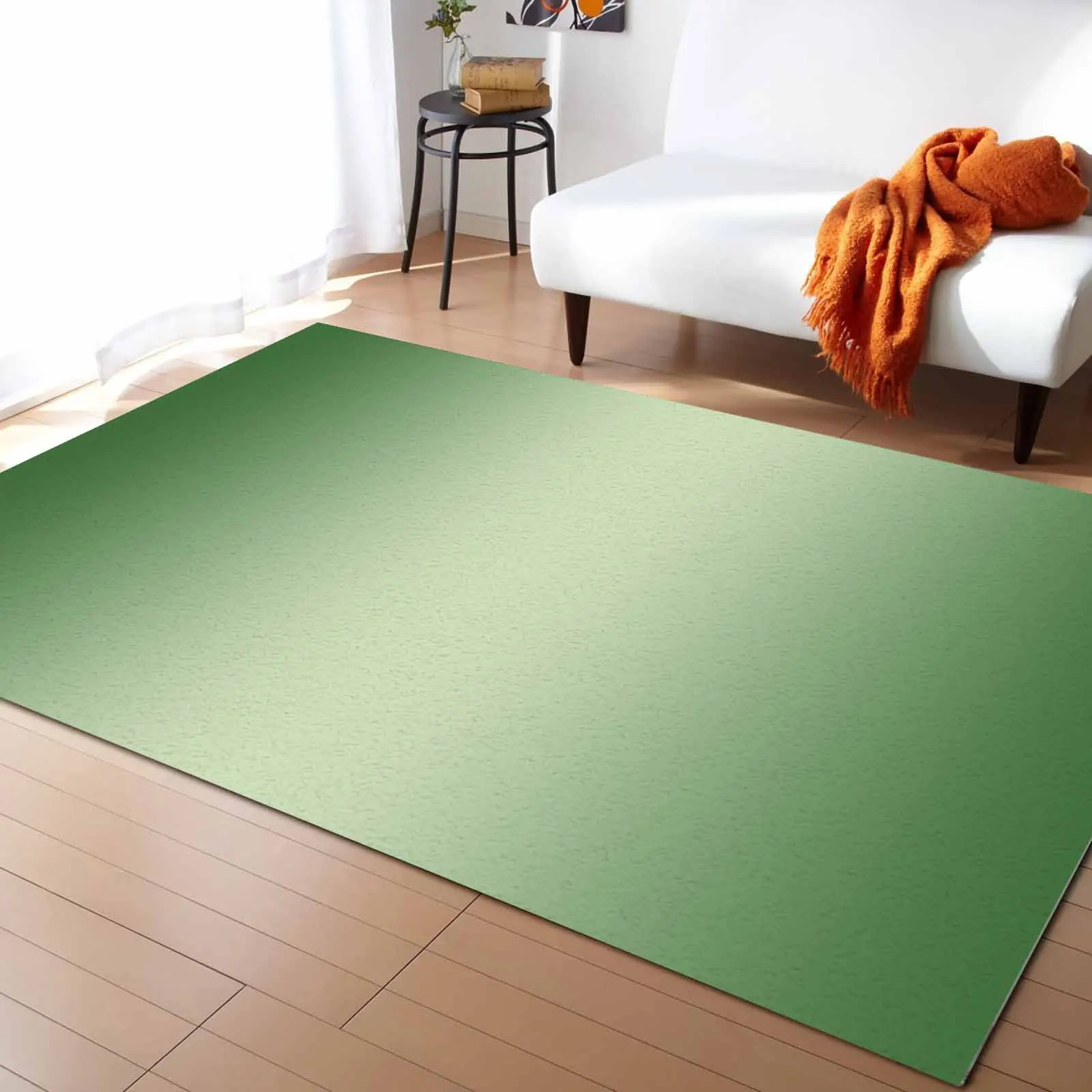 

Forest Green Gradient Carpet For Home Living Room Bedroom Bedside Decor Large Area Rug Teen Room Decor Carpet