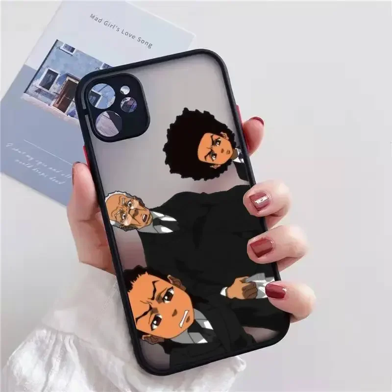 The Boondocks Phone Case matte transparent For iphone 14 11 12 13 plus mini pro max