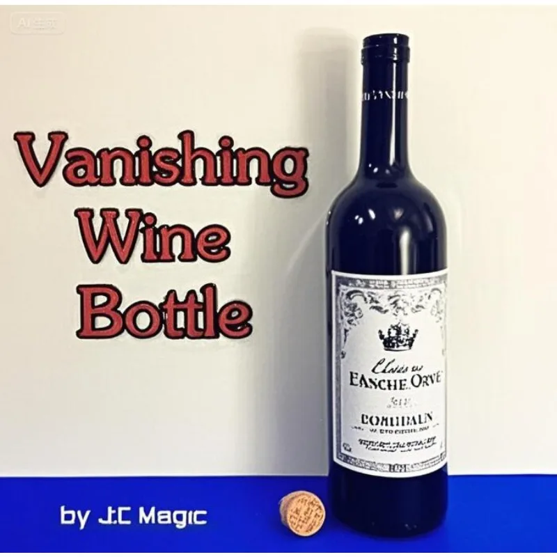 

Исчезающая бутылка вина (без внутренней бутылки) от J.C Magic — сценические фокусы, исчезающие магические иллюзии, реквизит, забавный трюк