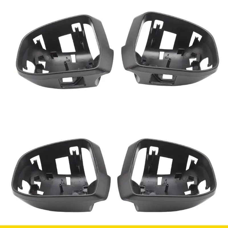 SZCH Replace Mirror Covers for MK3 MK2 2008-2018 Black Rear View Mirror Shell Rearview Mirror Cover