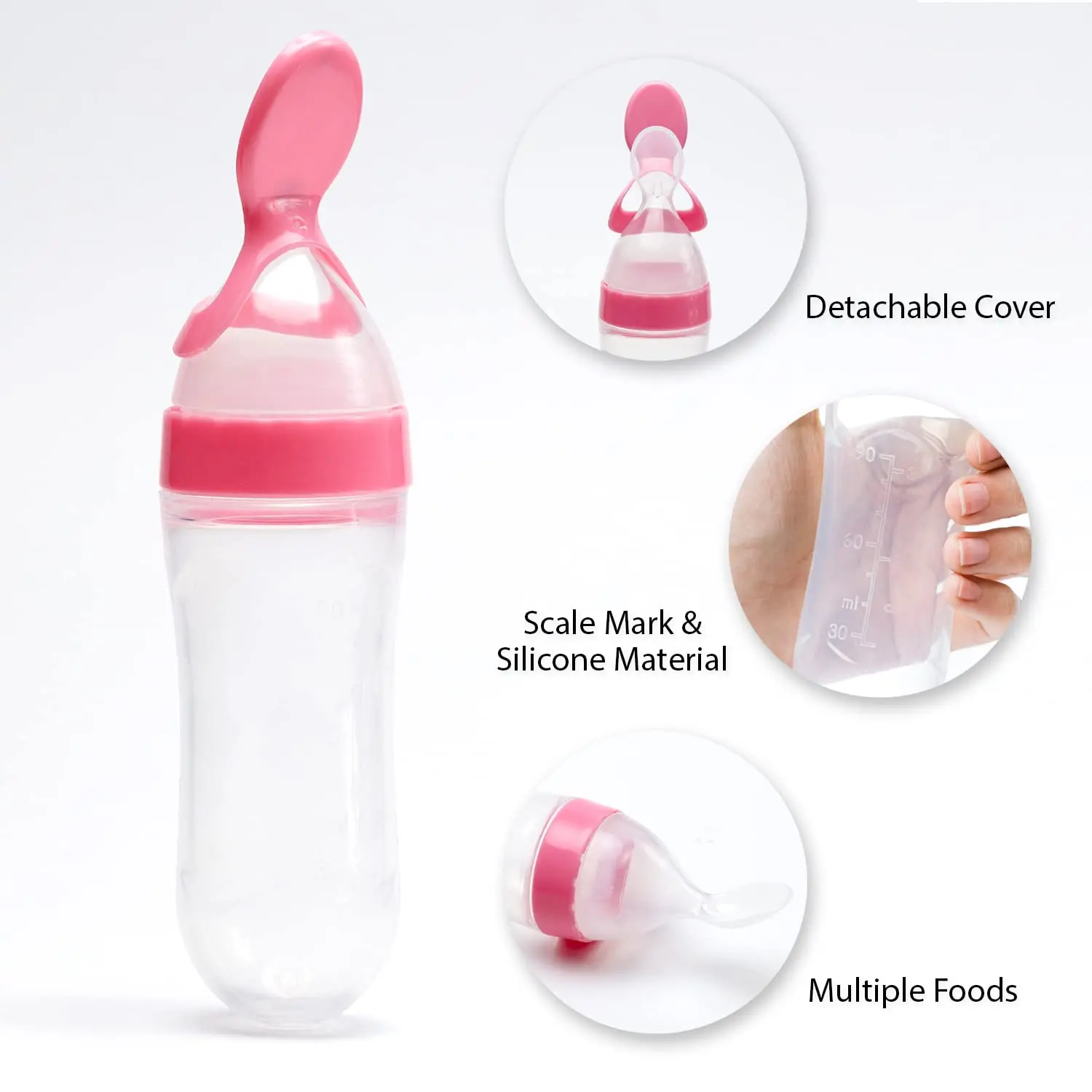 Alimentador De Frutas De Bebê De Silicone, Nibbler De Alimentos Frescos, Chupeta para Alimentação, Atacado