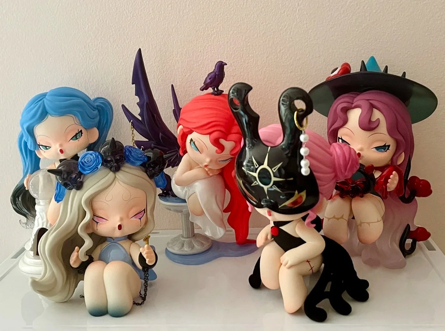 

Подлинная серия Dodo Nami Nightmare Core, слепая коробка, милый подарок для девочек, орнамент, игрушка, кукла, модные фигурки, темный стиль, коллекционная модель