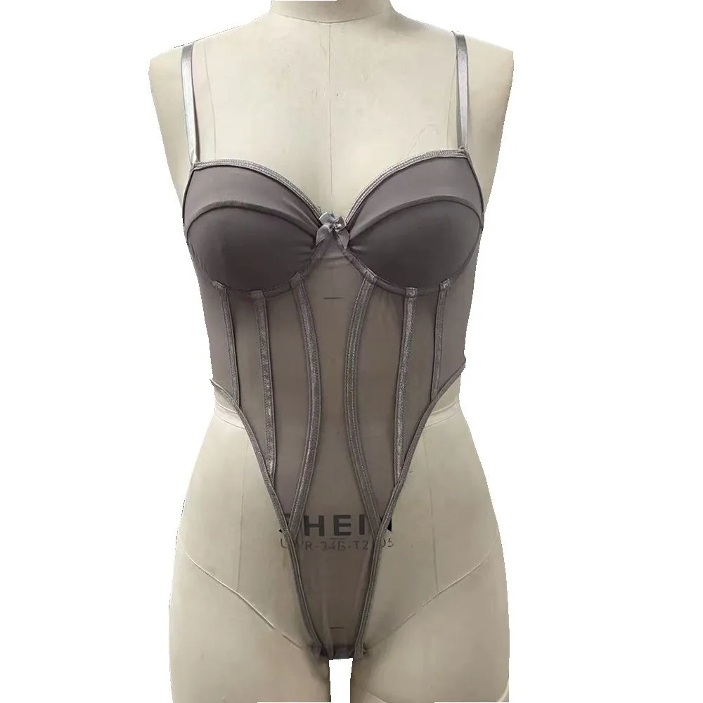 Тонкий формирователь тела, женское боди, корректирующее белье, стринги, трико, тонкая сетка, формирователь тела, корсет, сокращение живота, контроль живота