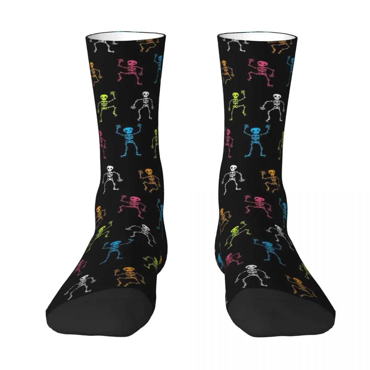 

Color Skull Punk Cool Fashion Socks Male Mens Women Autumn Stockings Harajuku