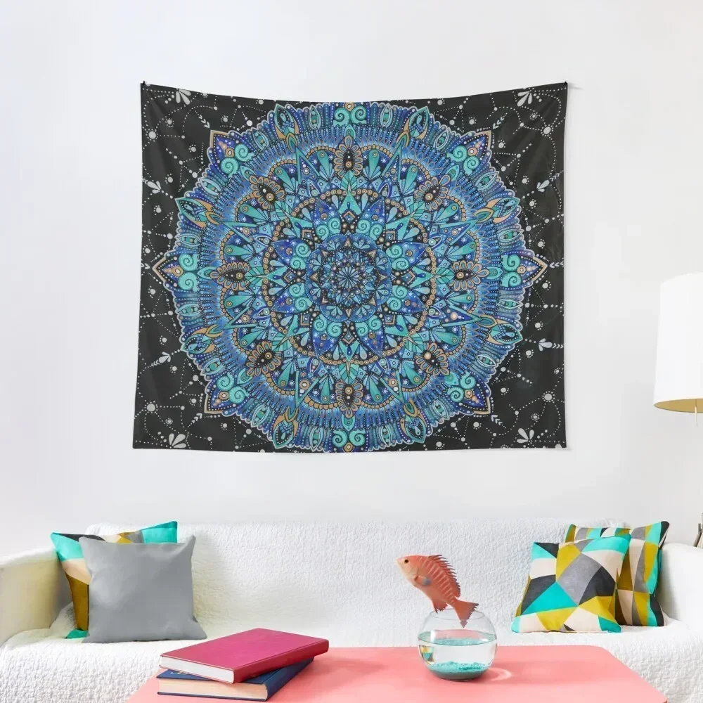 

Magical ocean mandala Tapestry Wall Decoration Japanese Room Decor Wall Deco Room Decor Korean Style Tapestry