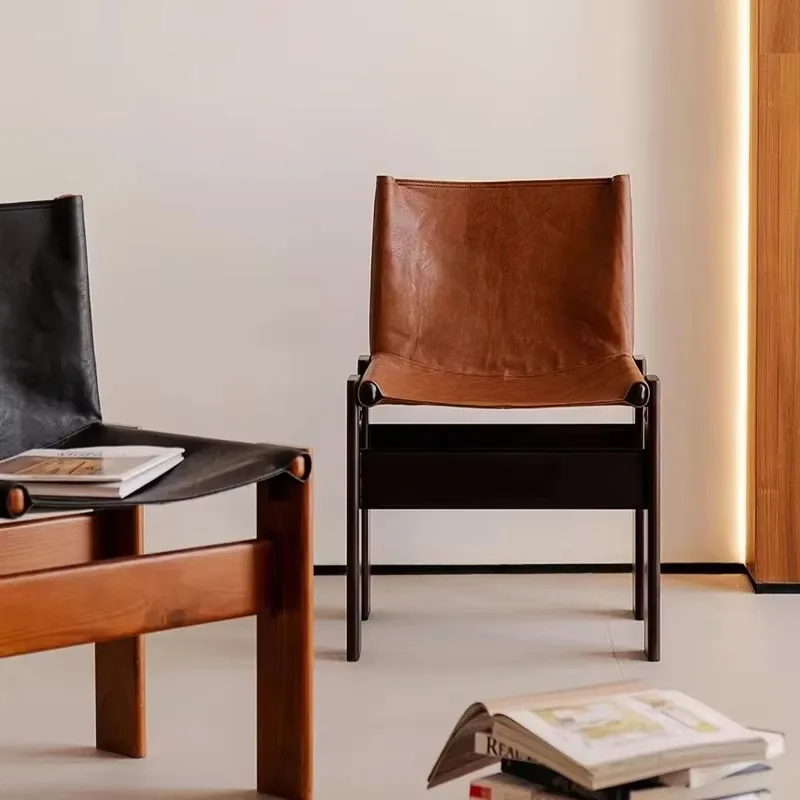 Silla de comedor cómoda nórdica, silla de comedor ergonómica moderna de lujo para jardín, Chaises de madera a la moda, muebles de cocina Salle À Manger