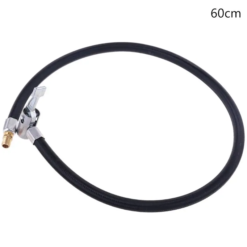 A2UD Flexible Tire for VALVE Extension Adapter Inflator Hose Adapter Locking Air Chuck Quick  & Release Pressure Adjus