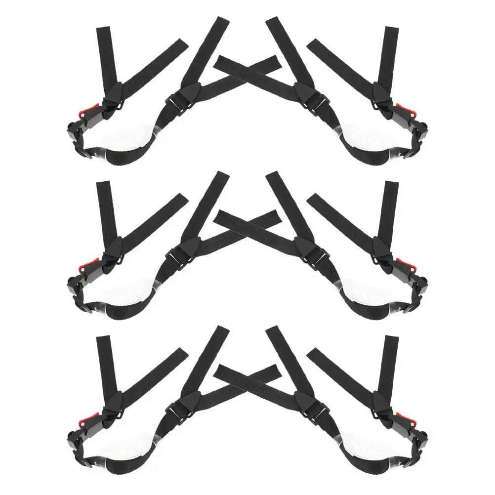 

6Pcs Safety Chin Strap Adjustable Hard Hat Chin Band Replacement Comfort Fit Quick Buckle Uv Resistant for Construction