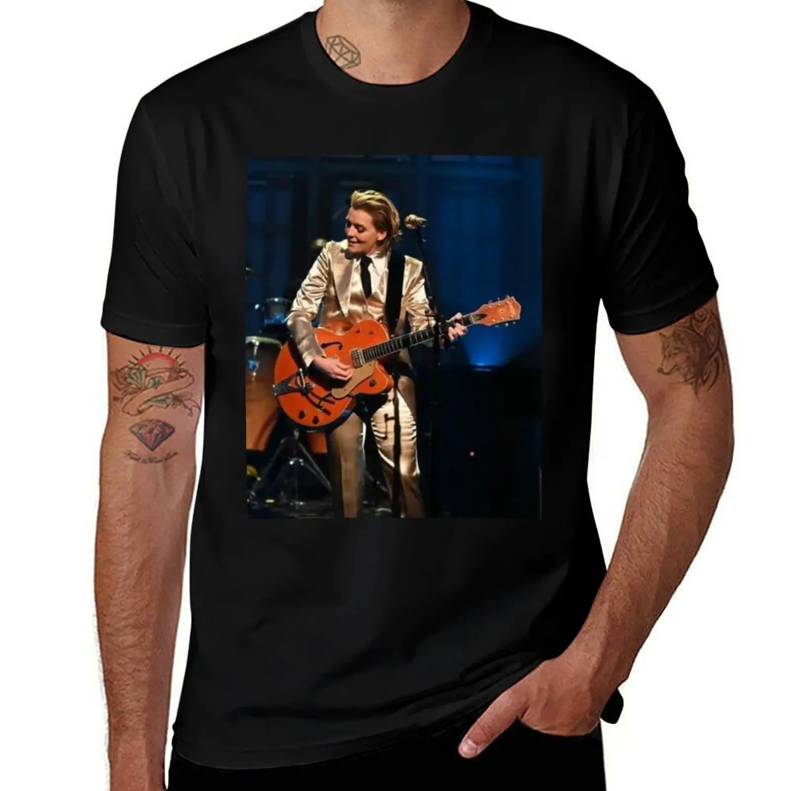 Brandi Carlile, brandi carlile girl guitar T-Shirt Street Art Print Tee Shirt T-Shirt