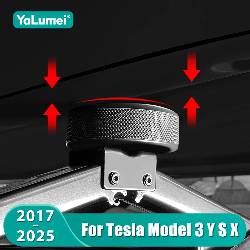 

For Tesla Model 3 Model Y S X 2017 - 2023 2024 2025 Jack Pad Adapter Rubber Tool Frame Protector Lifting Safe Car Accessories