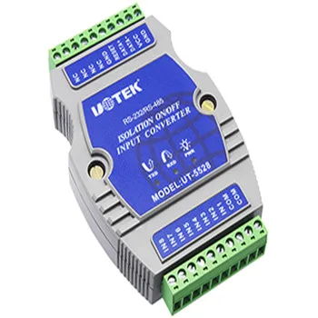 Módulo de entrada de E/S UT-5528 para controlador de E/S de aislamiento óptico digital de 8 canales
