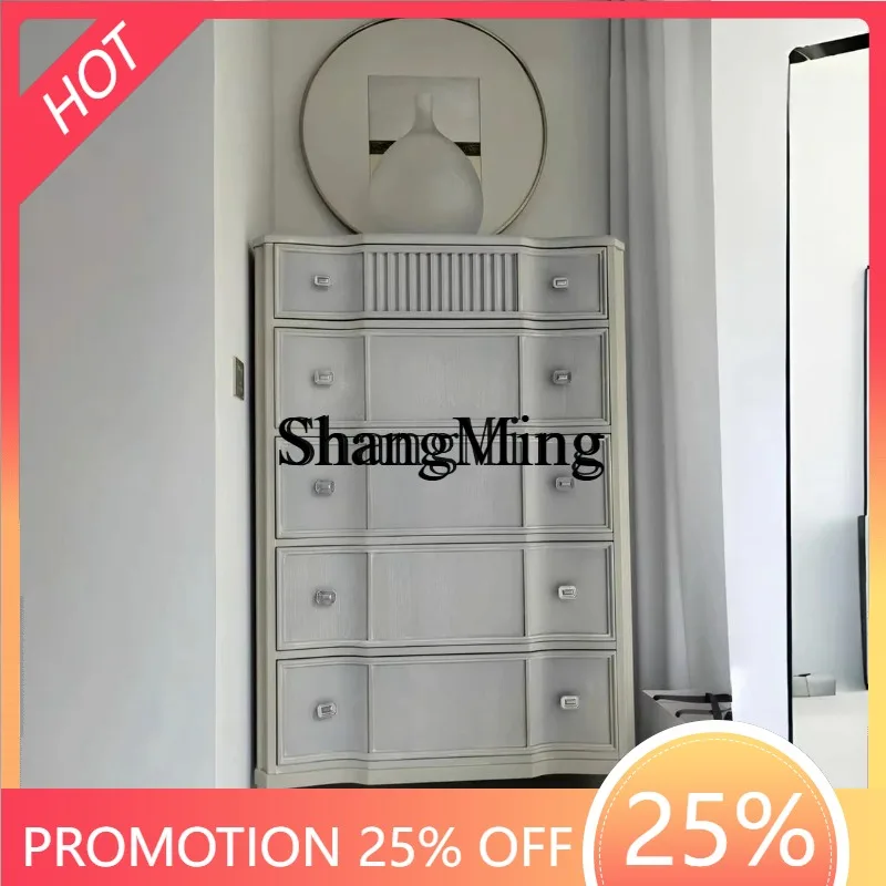 CL  chest, bedroom five pumping storage, modern high bucket decorative cabinet