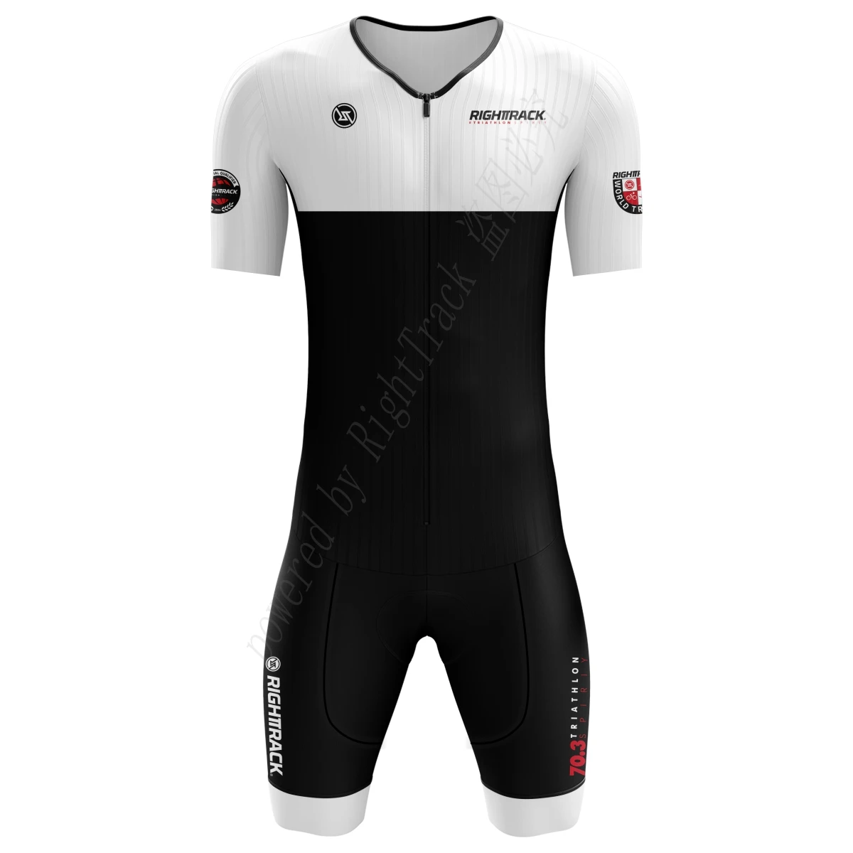 Trisuit Men's Summer Ironman Triathlon Short Sleeve Tight Suit Swimming Bicycle Running Custom Clothing