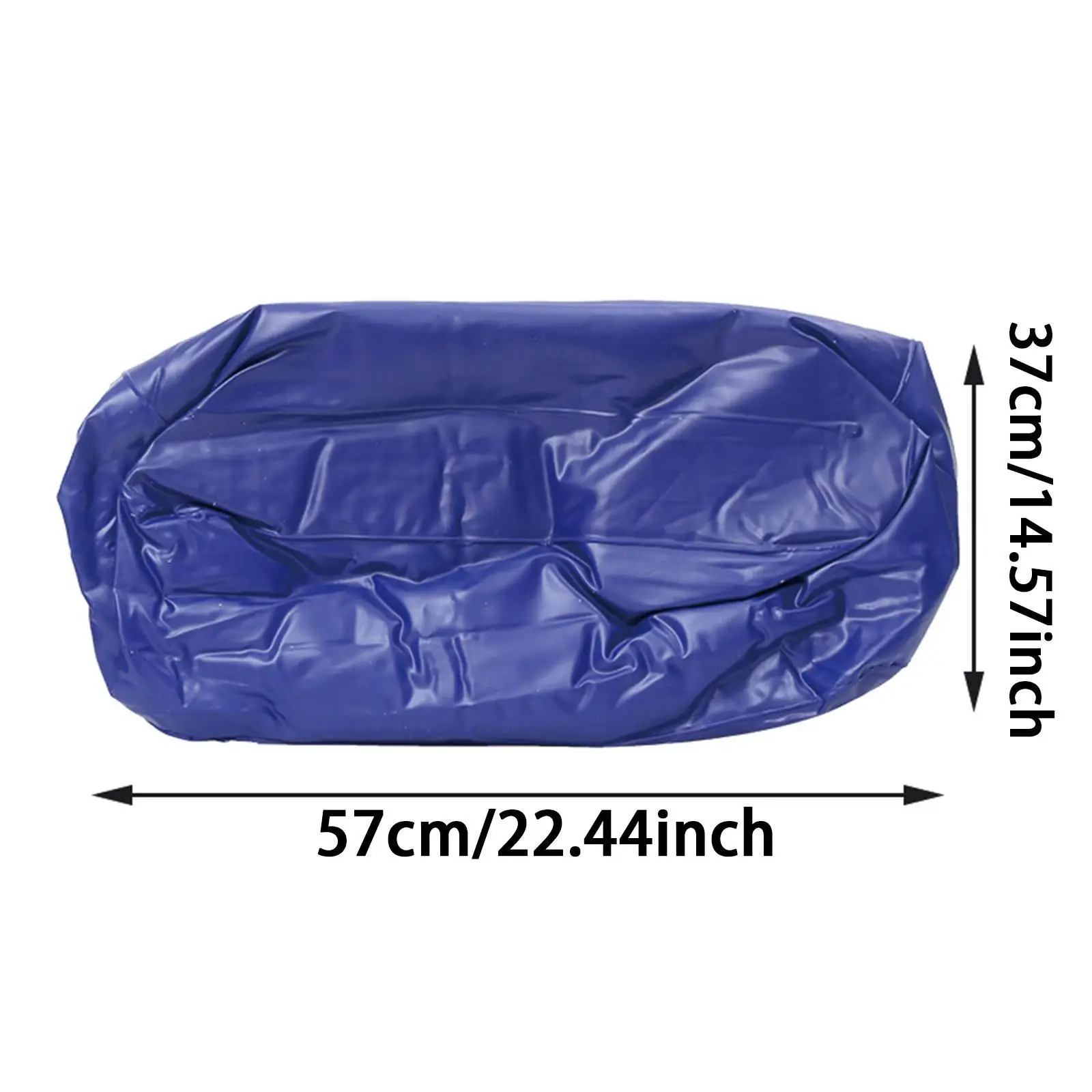 Kayak Seat Cushion Thickened PVC Padded Boat Cushion Ergonomic Inflatable Kayak Chair for Canoeing and Drifting
