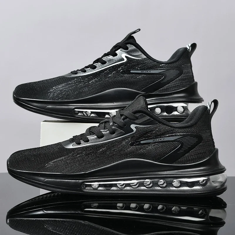 

Мужская спортивная обувь, кроссовки на толстой подошве, дышащие, высококачественные, с мягкой подошвой, для спорта на открытом воздухе, для отдыха, мужские кроссовки с сеткой