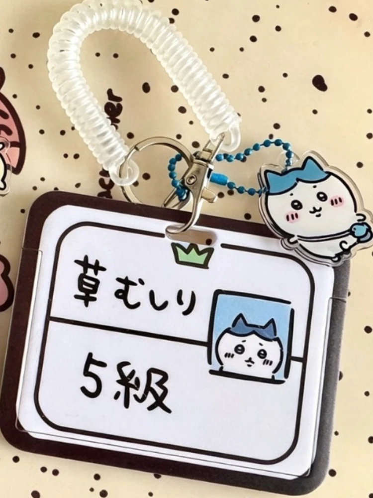 Chiikawa Hachiware Usagi Card Holder with Neck Strap