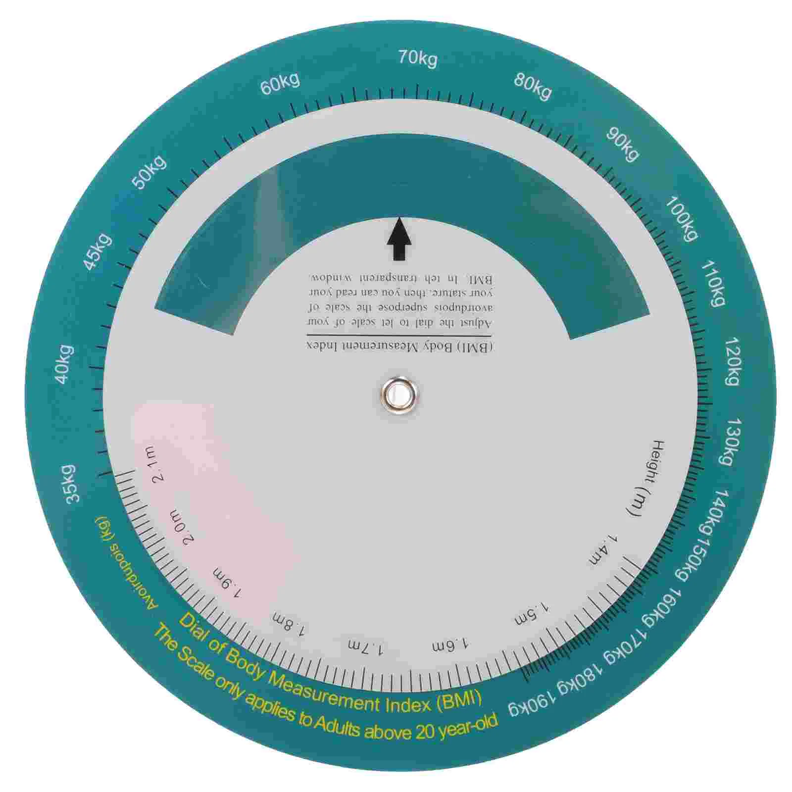 Male Bmi Quick Look Chart Weight Charts Female Calculator Body Wall-mounted Index Tool