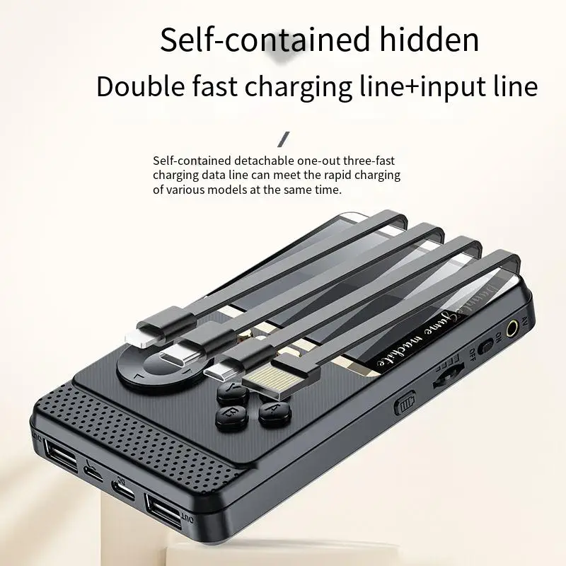 Новинка 2023, игровая консоль с портативным внешним аккумулятором, портативная игровая консоль для двух игроков с большим экраном, аркадная машина GBA, ретро, портативная консоль с покемоном