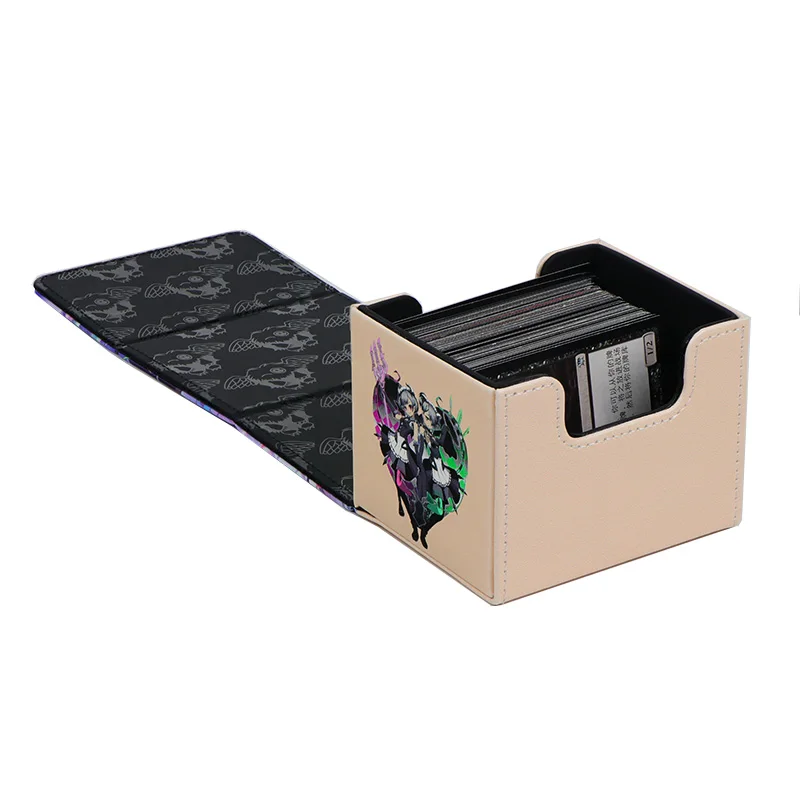 100+ Anime Card Case Deck Box Storage Box For Board Game Cards MTG/TCG/PKM/PTCG/YGO Yugioh Can Hold 100+ Cards