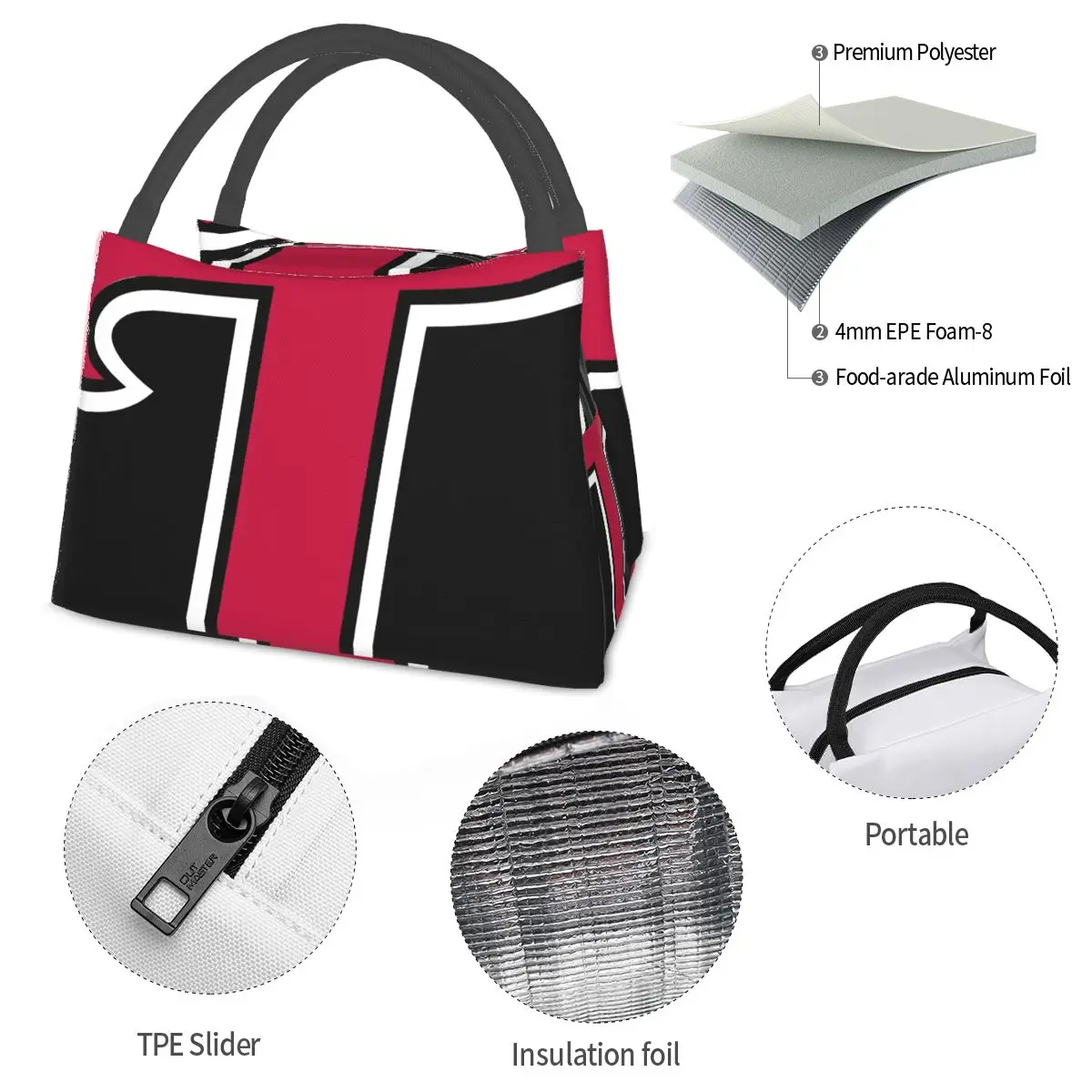 LG Twins Portable insulation bag for Cooler Thermal Food Office Pinic Container
